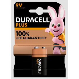 Duracell PLUS 9V baterija MN1604, 1 vnt.
