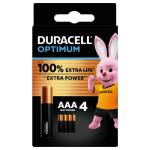 Duracell OPTIMUM LR03 AAA elementai OP2400, 4 vnt.