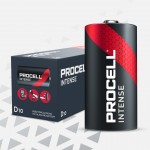 Duracell Procell Intense LR20 D 1,5V 18600mAh elementai, 10 vnt. Duracell Procell Intense LR20 D 1,5V 18600mAh elementai, 10 vnt.