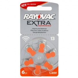 Rayovac Extra elementai klausos aparatams PR48 13, 6 vnt.