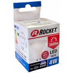 Rocket 4W GU10 360lm 4000K A+ LED lemputė, 1 vnt.