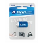 Rocket Lithium CR123 elementas, 1 vnt.