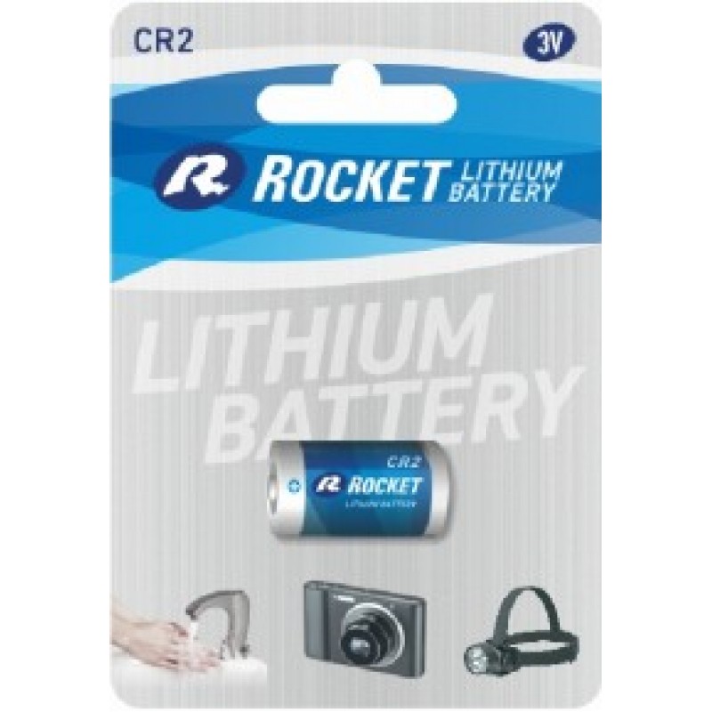 Rocket Lithium CR2 3V 750mAh elementas, 1 vnt.