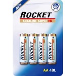 Rocket Alkaline HD AA elementas, 4 vnt.