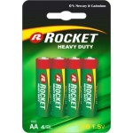 Rocket Heavy Duty AA elementas, 4 vnt.