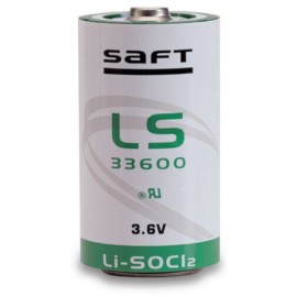 SAFT R20 D LS33600 3,6V 17000mAh elementas