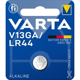 Varta 1,5V 155mAh LR44 A76 LR1154 AG13 elementas, 1 vnt.