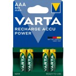 Varta Recharge Accu Power 800mAh AAA akumuliatorius 56703, 4 vnt.