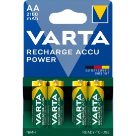Varta Recharge Accu Power 2100mAh AA akumuliatorius 57606, 4 vnt.