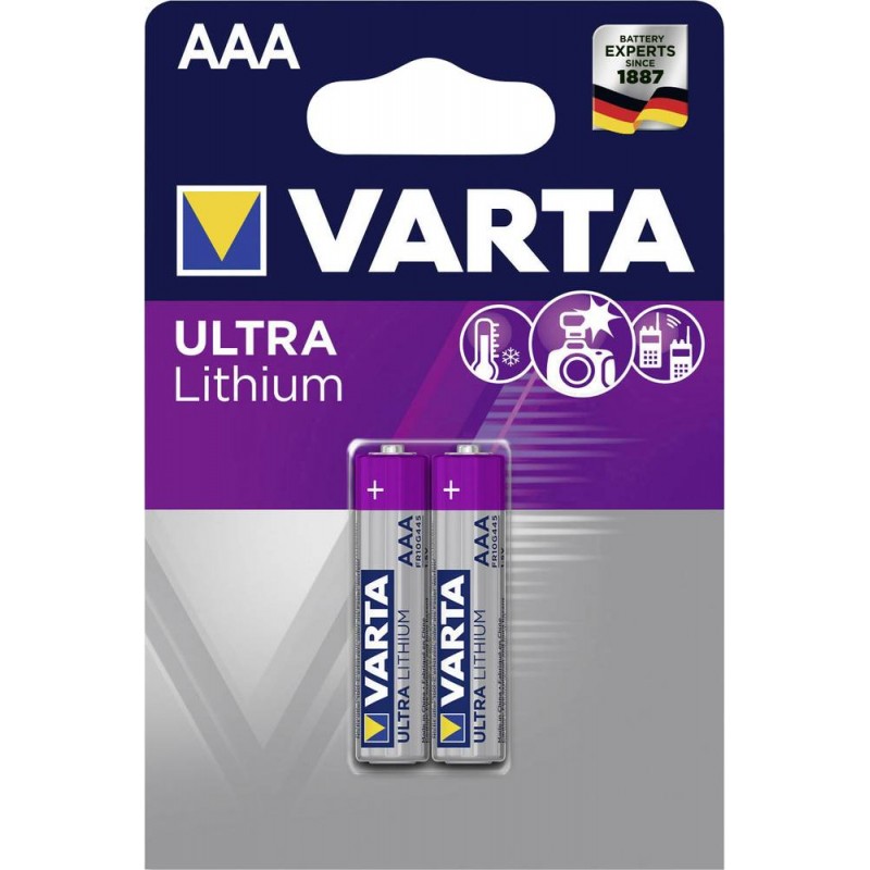 Varta Ultra Lithium AAA elementas, 2 vnt.
