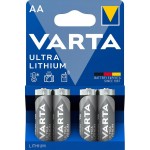 Varta Ultra Lithium AA elementas, 4 vnt.