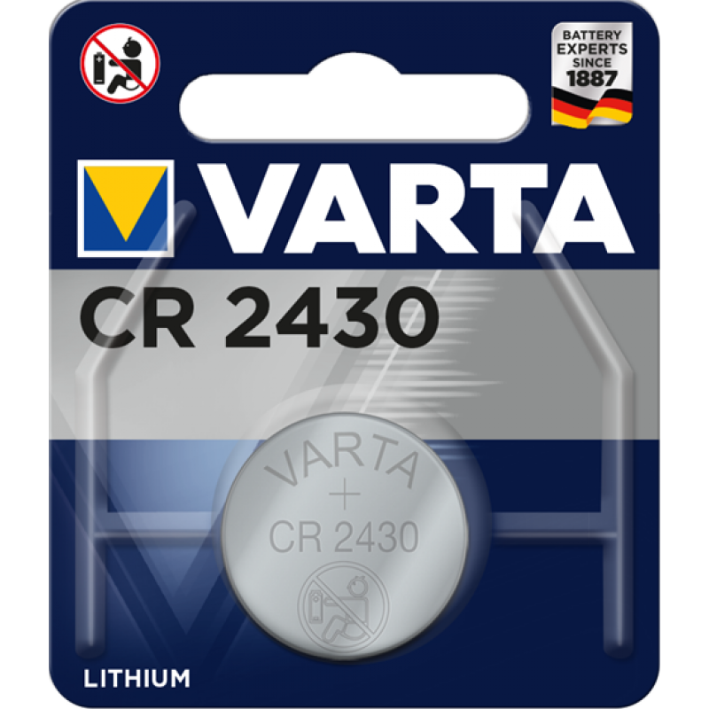 Varta Electronics CR2430 elementas, 1 vnt.