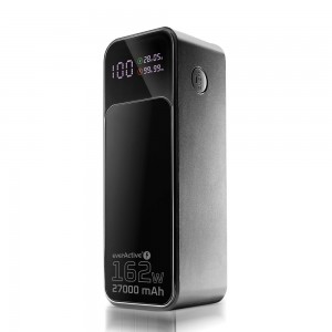 everActive 27000mAh 99.9Wh 162W išorinė baterija su LCD ekranu EB27Q Ultra