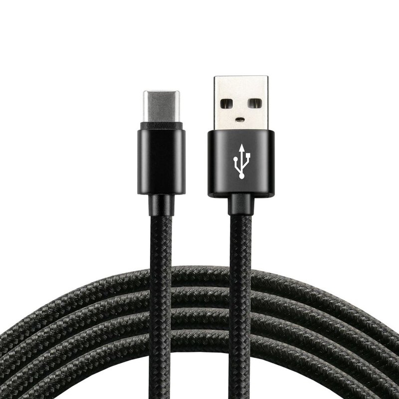 everActive 1m pintas kabelis USB - USB-C 3A