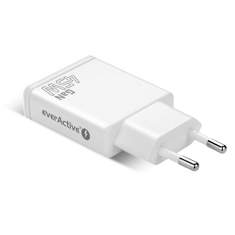 everActive 45W 2 x USB-C PD PPS GaN įkroviklis SC-465Q