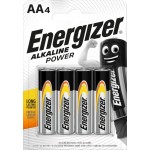 Energizer Alkaline Power LR6 AA elementai, 4 vnt.