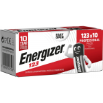 Energizer Lithium CR123 3V 1500mAh elementas EL123AP, 10 vnt.