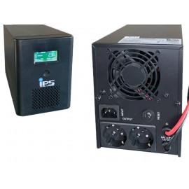 IPS 300W Line-interactive Pure Sine 12V inverteris su UPS IPS300-SIN-T-F2