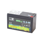 MWPower 12,8V 6Ah LiFePO4 akumuliatorius MWLJ 12-6-IN MWPower 12,8V 6Ah LiFePO4 akumuliatorius MWLJ 12-6-IN