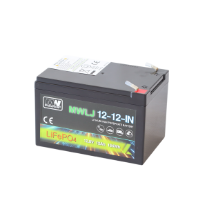 MWPower 12,8V 12Ah LiFePO4 akumuliatorius MWLJ 12-12-IN