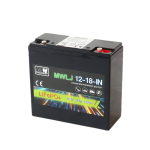 MWPower 12,8V 18Ah LiFePO4 akumuliatorius MWLJ 12-18-IN