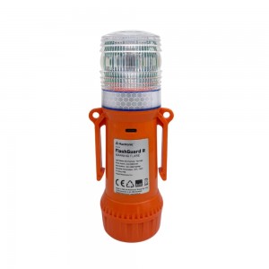 Mactronic įkraunamas signalinis žibintas (raudona spalva) FLASHGUARD R PFS0110