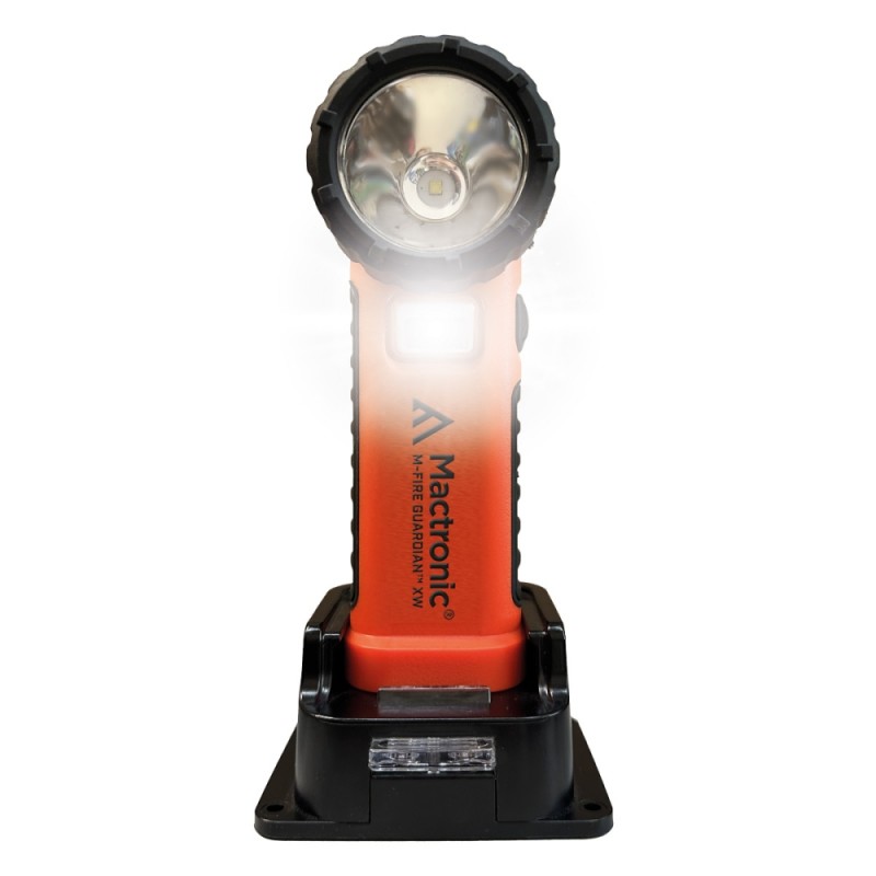 Mactronic 240lm ATEX žibintuvėlis su įkrovimo stotele M-FIRE GUARDIAN XW PHH0235