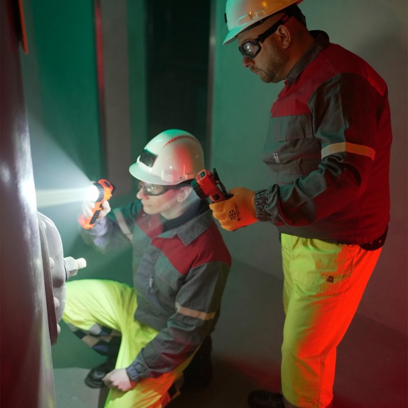 Mactronic 240lm ATEX žibintuvėlis su įkrovimo stotele M-FIRE GUARDIAN XW PHH0235