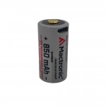 Mactronic 850mAh 3,06Wh 3,6V 16340 CR123 USB-C įkraunamas akumuliatorius su PCB RAC0028 Mactronic 850mAh 3,06Wh 3,6V 16340 CR123 USB-C įkraunamas akumuliatorius su PCB RAC0028