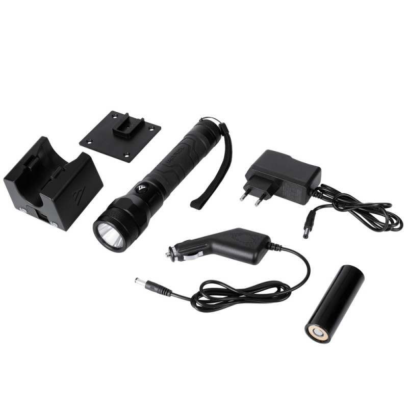 Mactronic 2000lm įkraunamas žibintuvėlis su įkrovimo stotele PATROL RX THH0056