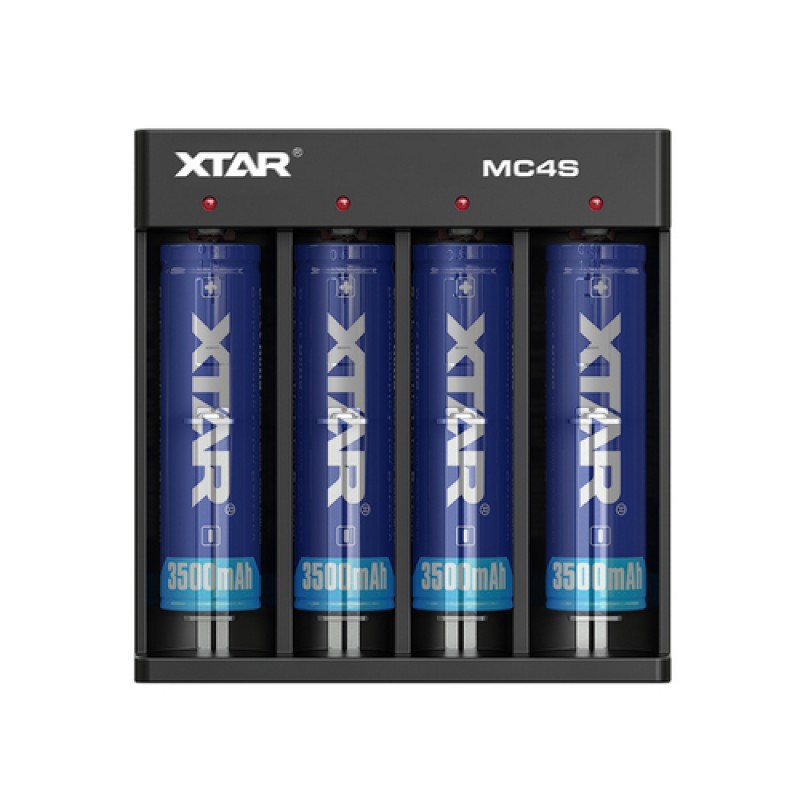Xtar universalus 4 x Li-ion ir Ni-MH akumuliatorių įkroviklis MC4S