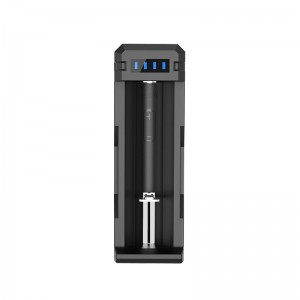 Xtar 1 x 3.6/3.7V Li-ion akumuliatorių įkroviklis SC1