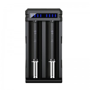 Xtar 2 x 3.6/3.7V Li-ion akumuliatorių įkroviklis SC2
