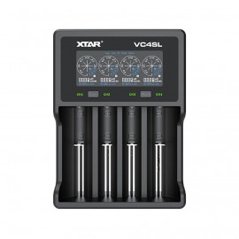 Xtar universalus 4 x Ni-MH ir 3.6/3.7V Li-ion akumuliatorių įkroviklis su LCD ekranu VC4SL