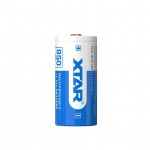 Xtar 850mAh 3,6V 16340 CR123 akumuliatorius su PCB